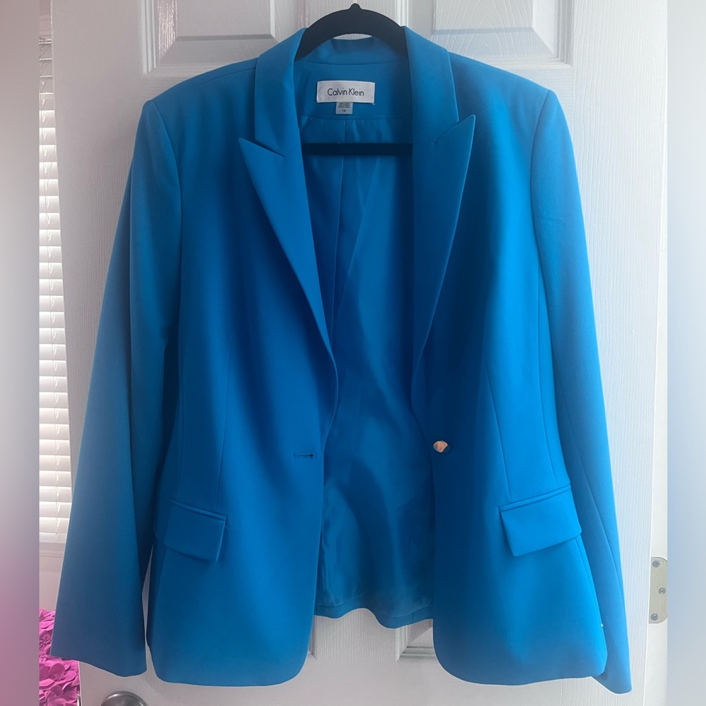 Blue blazer